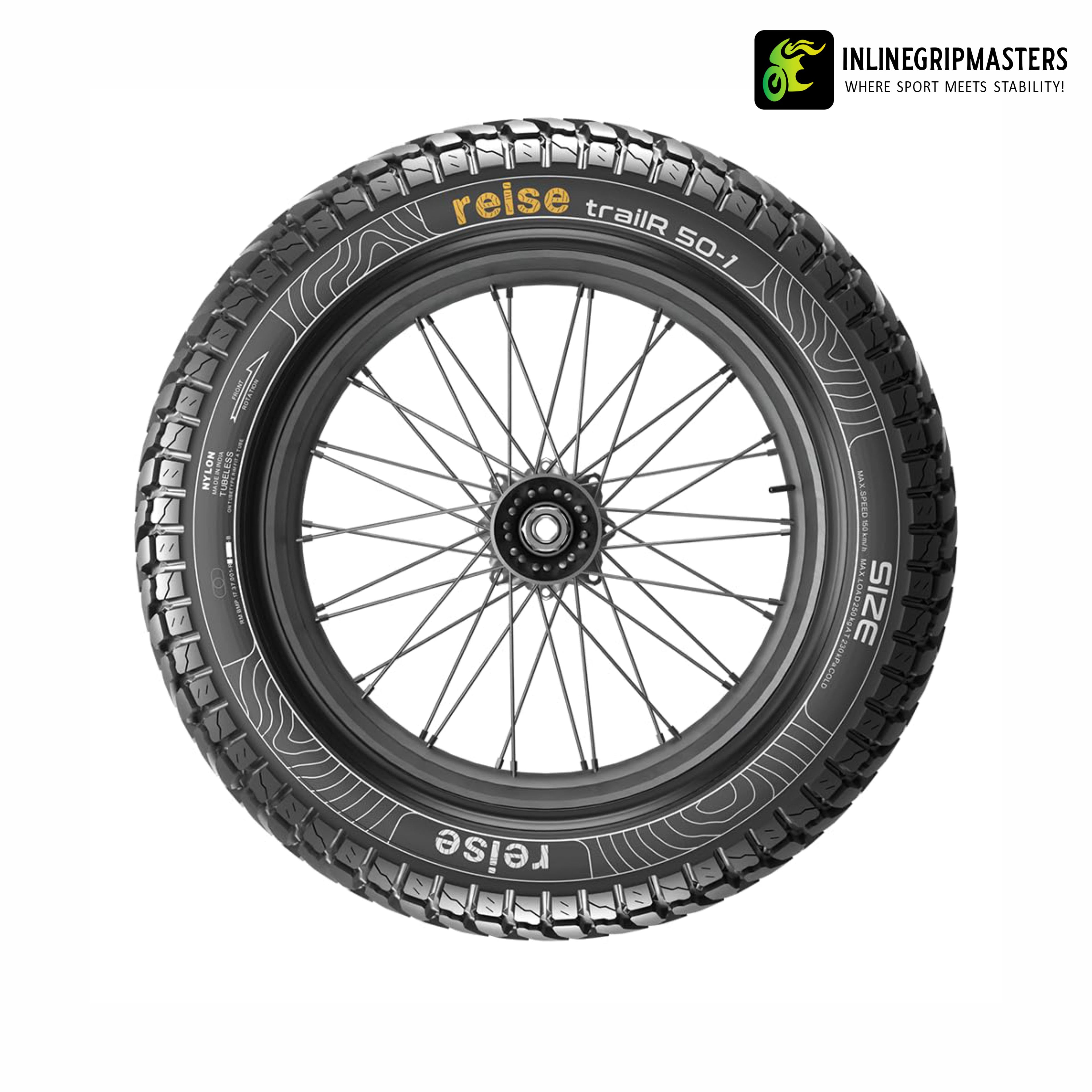 trailR 50-01 90/90-21 54S Front Tube Tyre
