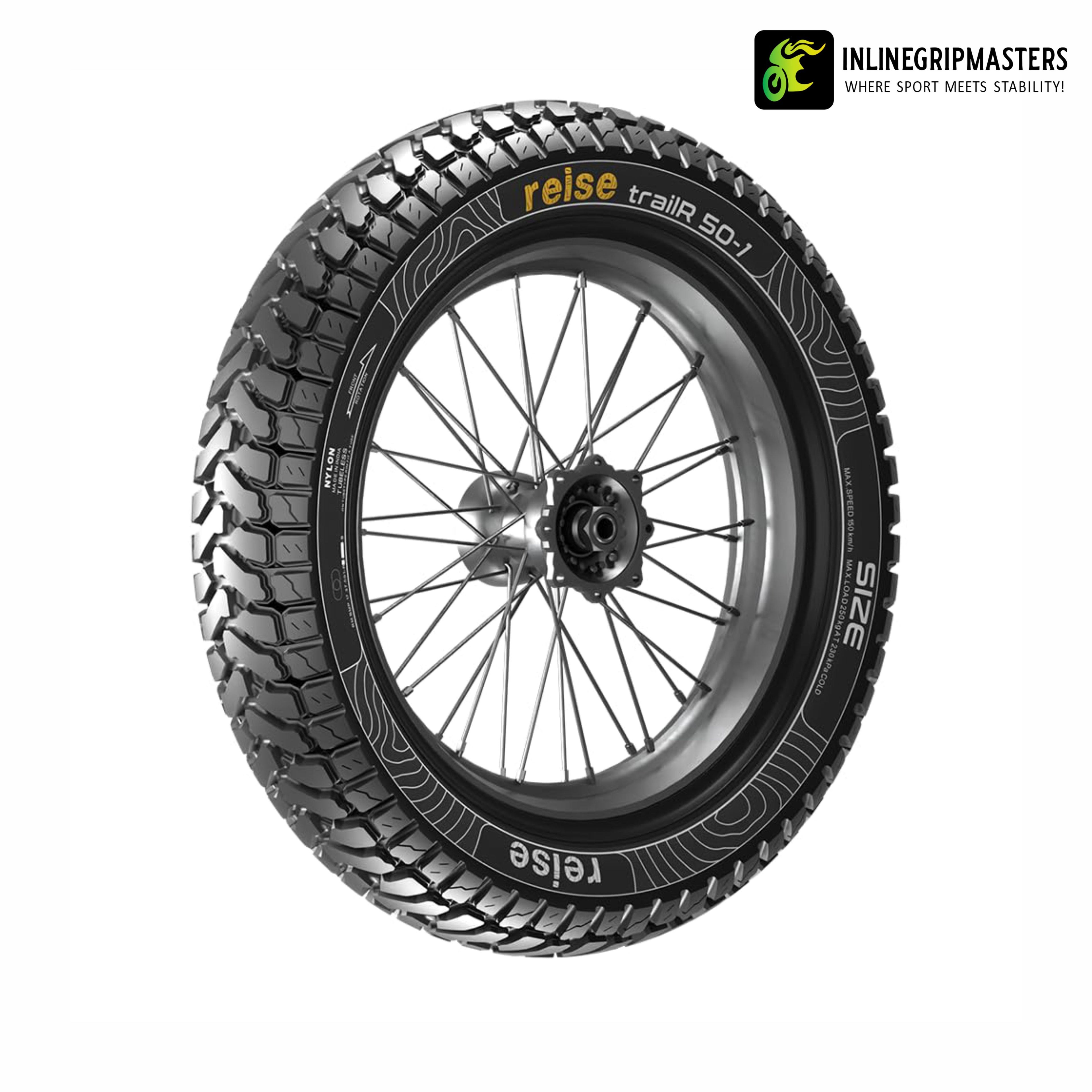 trailR 50-01 90/90-21 54S Front Tube Tyre